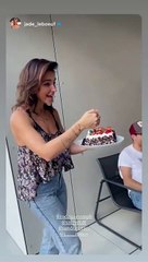 Jade Leboeuf célèbre les 1 an de son fils Elon en famille.