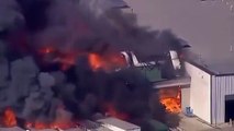 explosão numa fábrica, EUA, Illinois,
