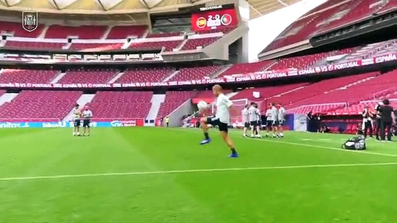 Treino Espanha - Rodri e Thiago
