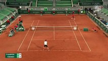 Ponto de Roger Federer - Roland Garros