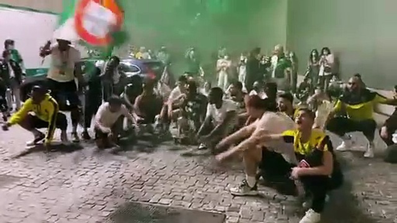 Festejos Basquetebol Sporting