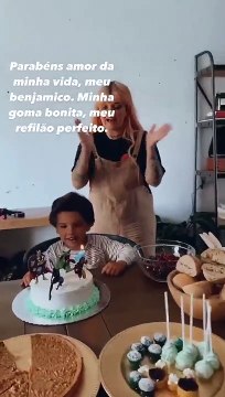 Festa de ano do filho de Carolina Deslandes