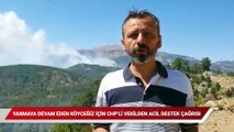 Yanmaya devam eden Köyceğiz için CHP'li vekilden acil destek çağrısı