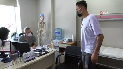 Denizlisporlu futbolcular, Egekent Hastanesi’nde sağlık kontrolünden geçti