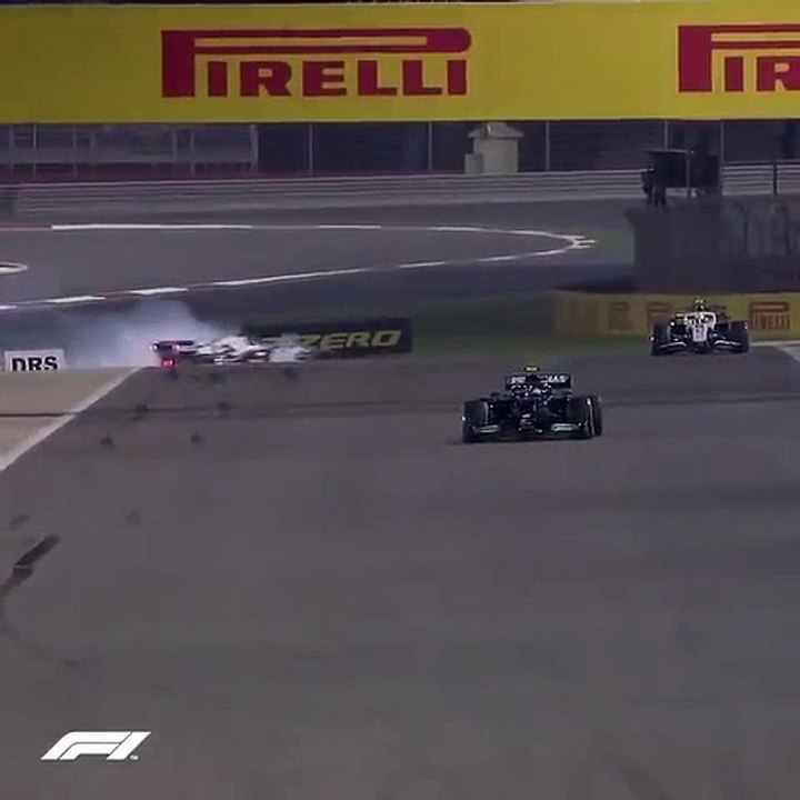Acidente Kimi Raikkonen - FP2 Bahrain