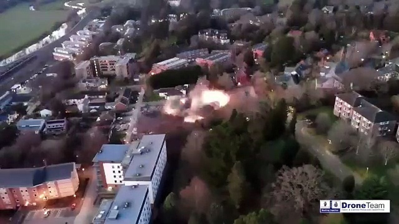 Bomba da II Guerra Mundial explode no Reino Unido