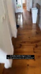 Mafalda Sampaio "livre" da Covid-19. O reencontro com a filha