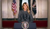 Melania Trump despede-se da Casa Branca