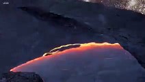 Lava vulcão Havai