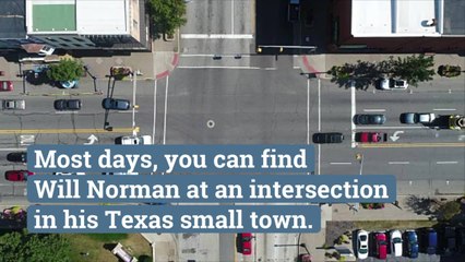 Texas Man Sets up "Listening Tent" at Busy Intersection for Anybody Who Wants to Talk