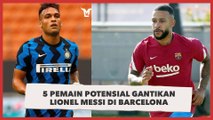 5 Pemain Potensial Gantikan Lionel Messi di Barcelona