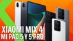 XIAOMI MIX 4 y MI PAD 5: el PRIMER móvil XIAOMI con cámara BAJO la pantalla y NUEVAS TABLETS