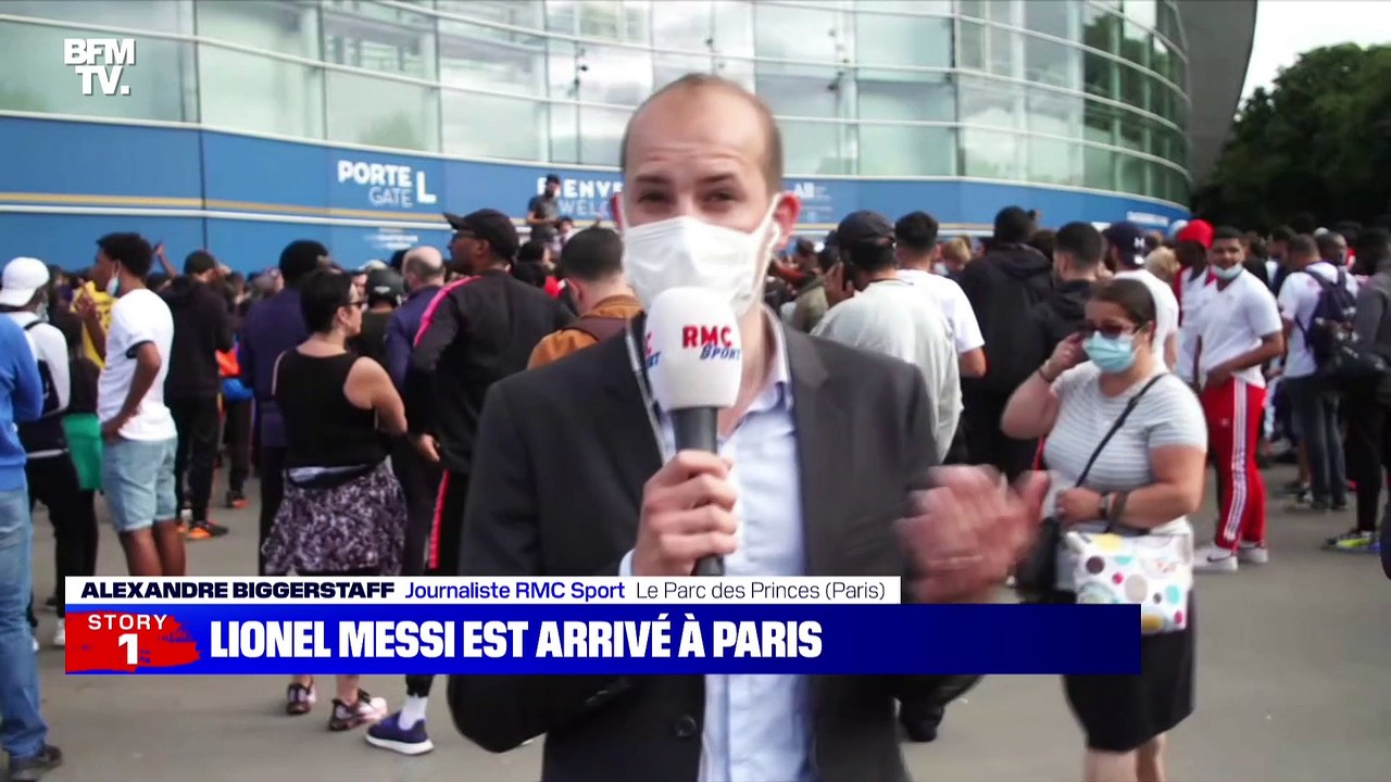 Story 1 : Lionel Messi est arrivé à Paris - 10/08