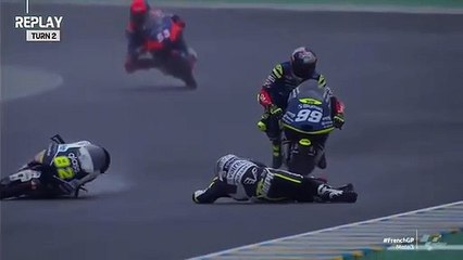 Acidente Moto3