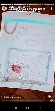 Luís Borges destaca presente feito pela filha para Bárbara Bandeira