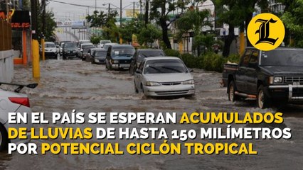 Download Video: En el país se esperan acumulados de lluvias de hasta 150 milímetros por potencial ciclón tropical