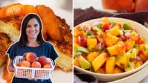 5 Ways To Cook With Peaches & A Bonus Cocktail | Peach Salsa, French Toast, Salad, Sangria, & more!