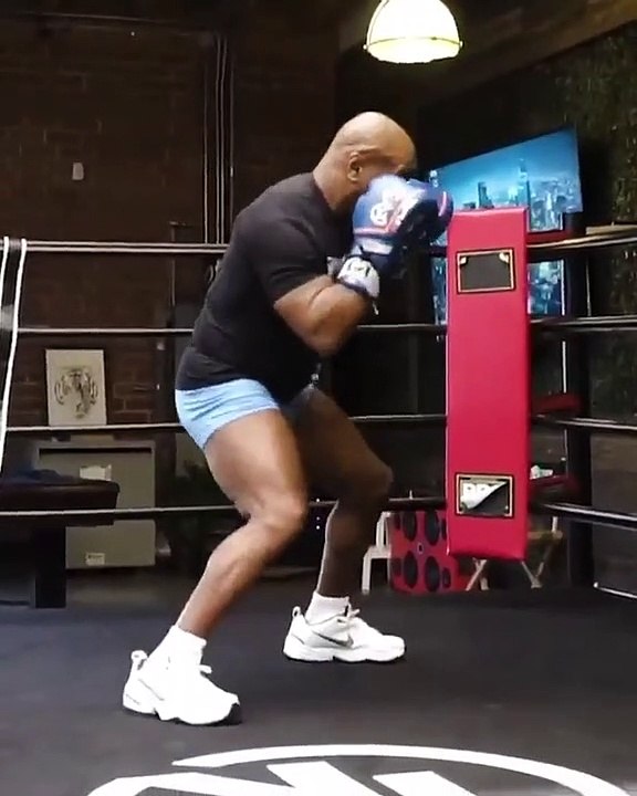 Treino de Mike Tyson