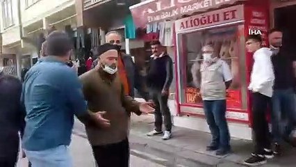 Akşener'in mitinginde gergin anlar