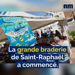 Les 3 bonnes raisons d'aller à la grande braderie de l'été à Saint-Raphaël