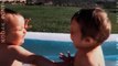 Vídeo: Filhas gémeas de Helena Costa divertem-se na piscina