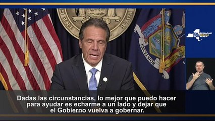 Video herunterladen: El gobernador de Nueva York dimite tras las acusaciones de acoso