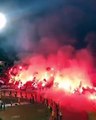 Festejos adeptos Partizan