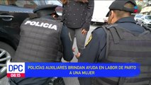 Policías ayudaron a una mujer a dar a luz