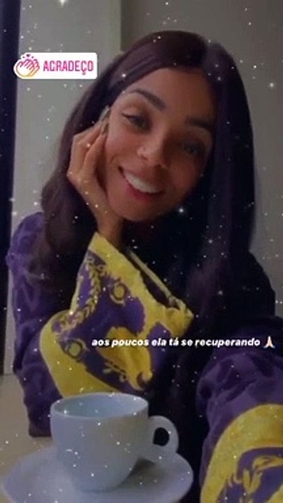 Brunna Gonçalves fala sobre o estado de saúde de Ludmilla