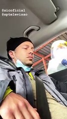 Vídeo. Afonso Pimentel mostra-se a fazer teste à Covid-19