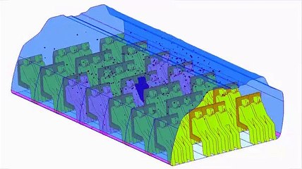 Imagens mostram como a tosse espalha infeções num avião