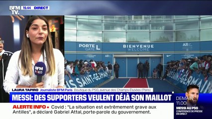 PSG: le maillot de Lionel Messi sera disponible dès ce mercredi