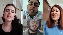 Profissionais do Amadora-Sintra cantam contra a pandemia