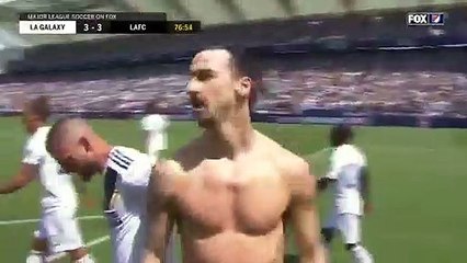 Primeiro golo de Zlatan na MLS