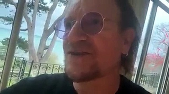 Bono, U2, coronavírus