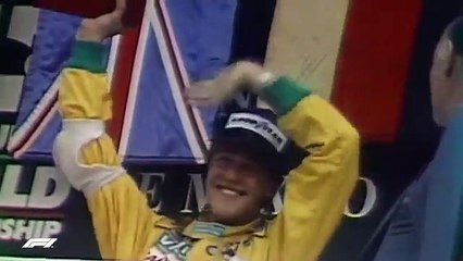 Primeiro pódio de Schumacher na Formula 1