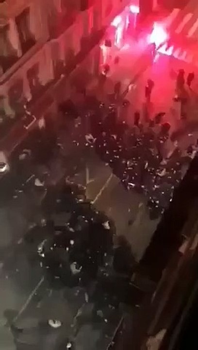 Lyon a ferro e fogo: Confrontos horas antes do dérbi com o Saint-Ètienne