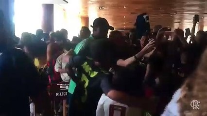 Adeptos Flamengo - Recepção hotel