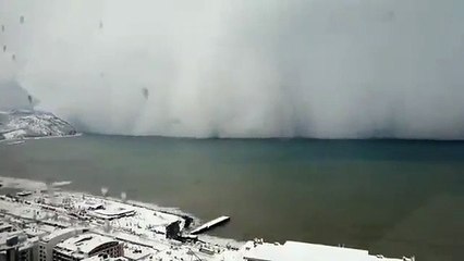 Tempestade de neve na Turquia