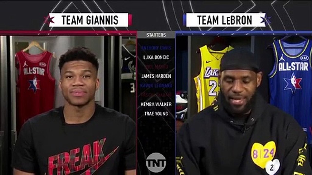 Giannis e LeBron - Escolhas All-Star