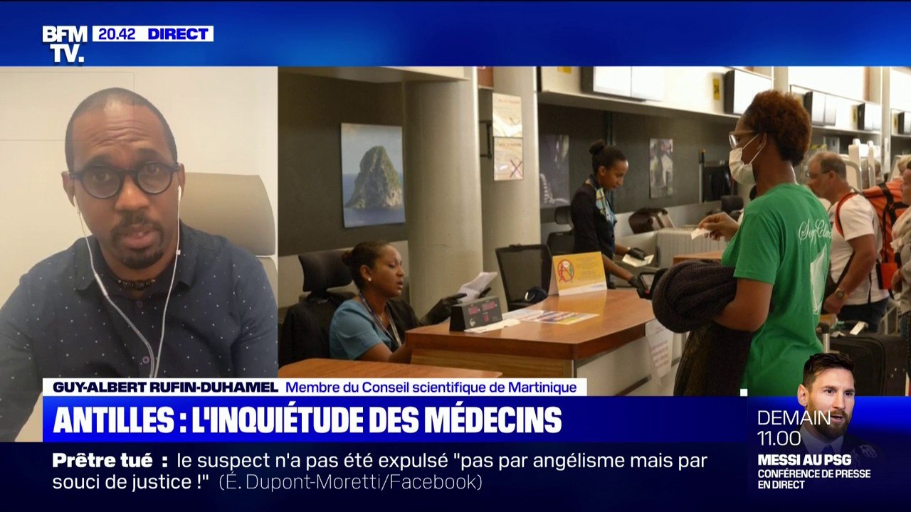 Covid-19 dans les Antilles: ce membre du Conseil scientifique de Martinique parle d'une "vraie catastrophe"