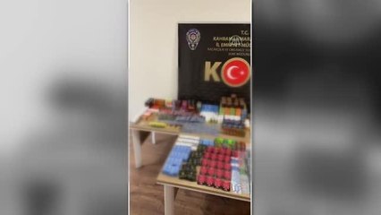 Son dakika haberi: KAHRAMANMARAŞ - Gümrük kaçağı cinsel uyarıcı hap ele geçirildi