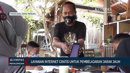 Layanan Internet Gratis, Untuk Pembelajaran Jarak Jauh