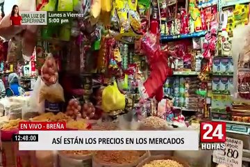 Continúa alza de alimentos en mercados de la capital