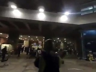 caos em universidade de hong kong