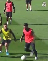 Isco no treino do Real Madrid