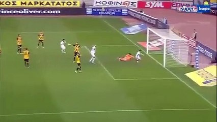 Golo de Nélson Oliveira pelo AEK