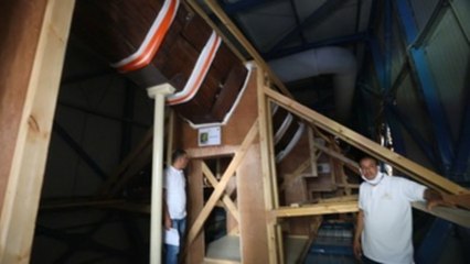 El último viaje del barco funerario del faraón Keops