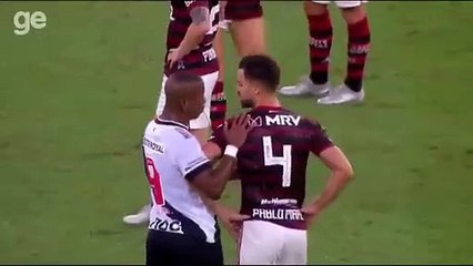 Agressões no final do Flamengo-Vasco