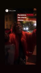 Irma Ribeiro começou a festejar o aniversário logo após as doze badalas